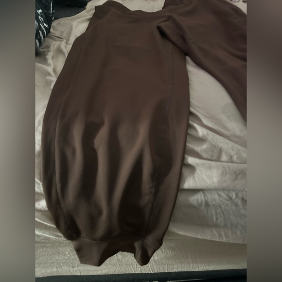 Fabletics Brown Soft Stretch Comfy Athleisure Pull-on Joggers 1X - Picture 6 of 7